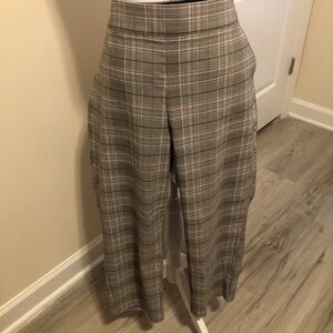 Simply Vera Vera Wang Plaid Ankle Pants - Gray